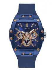 GUESS Blue Phoenix Silicone Watch