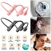 Waterproof Bone Conduction Earphones Wireless Bluetooth Sport Headphones Headset