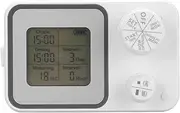 Automatic Watering System, LCD Display Programmable Water Timer Automatic Plant Waterer Irrigation Kit for Garden Balcony Office Greenhouse