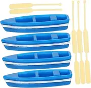BIUDECO Resin Model Ship Boat Ornament Boat Decor for Living Room Bedroom Office