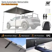 Retractable Pull-Out Rooftop Side Awning Telescoping Poles Universal 8" X 6.5"