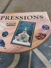 Impressions Hand Painted Flag Christmas Eve Chapel 28"x40" By NCE
