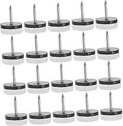 POPETPOP Non-Slip Furniture Grippers 40 Pcs Leveling Feet Anti-Slip Pads Rubber Floor Protectors Noise Reduction for Hardwood Carpets