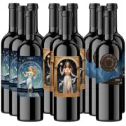 12 Bottles MIXED Cabernet Sauvignon Shiraz 750ml SA Red Wine Constellation LIVIA