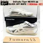 Onitsuka Tiger MEXICO 66 SILVER/OFF WHITE 1183b566-021 Unisex Size