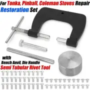 Semi Tubular Rivet Tool Restoration For Tonka Pinball Coleman Vent Window Fixed