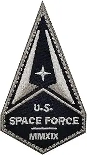 [taifeng] 8.5*4.5CM US Space Force MMXIX Patch with Hook and Loop