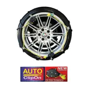 Autotecnica Snow Chain Kit Premium Clip On for Passenger Cars 185/80 195/80