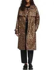 [Marcs] Wild Out Trench Coat in Brown