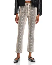Mother The Hustler Flood Jeans in Boa Babe