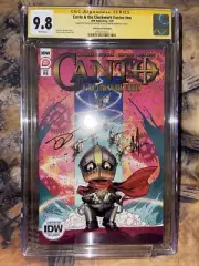 CANTO & THE CLOCKWORK FAIRIES CGC SS 9.8 SDCC LIMITED 300 Booher Sucker Signed
