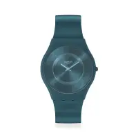 在飛比找momo購物網優惠-【SWATCH】SKIN超薄系列手錶 AURIC WHISP