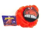 Spider-Man Bath Pouf Loofah Scrub Sponge Red "Webbed Wonder" New w/ Tag