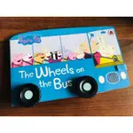 PEPPA PIG THE WHEELS ON THE BUS 小豬佩奇 佩佩豬 英語原版繪本 立體車輪巴士 造型玩具書