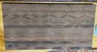 WALNUT SOLID HARDWOOD End Grain Cutting Board 1.25 x 11.50 X 22.00 HAND Made