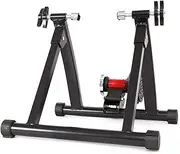 Bike Trainer Stand Resistance Trainers Cycling Trainer Roller Road Fitness Station, 5 Levels Resistance Adjustable, for Indoor Cycling Racing Training