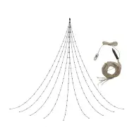 NNEOBA Waterfall Tree Fairy Light USB 8 Modes Curtain Light