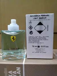 在飛比找Yahoo!奇摩拍賣優惠-香親香愛～Ferrari 法拉利氫元素 75ml TESTE