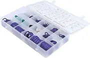 FELTECHELECTR 225pcs Set O- Sealing Ring Kit Gasket Assortment Kit Repair Accessories Compressor Seals Sealing Gasket Washer Rubber Sealing Gasket
