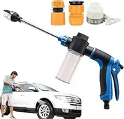 Pressure Cleaner | High Power Washer | Multifunctional Rotatable Cleaning Accessories Tools for Boat Driveway Fences Vehicle Walls Patio Cleaning Decks Outdoor