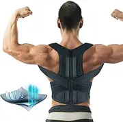 Posture Corrector for Men and Women, Back Posture Brace, Clavicle Support, Prevents Crooked and Humpback, Adjustable Back Trainer