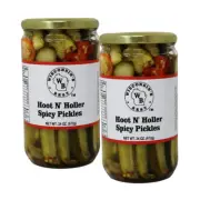 Wisconsin's Best - Hoot N' Holler Spicy Pickles 24 oz. (2 Pack)