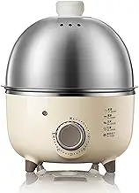 Egg Cooker, Multi-Function Egg Cooker, 30-Minute Timer 304 Stainless Steel, One-Button Knob Durable High Lid Design, Compact & Space-Saving, Easy Cleaning for Home Use Dormitory