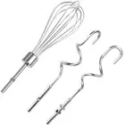 3pc Stainless Steel Whisk Hand Mixer Beaters Blender For Kitchenaid & Dough