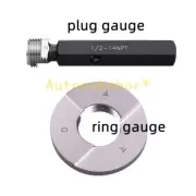Taper pipe through gauge threaded plug gauge ring gauge RC R NPT1/8 1/4 3/8 1/2