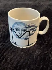 Anthropologie Balducci Monogram M Wolf Howling At The Moon