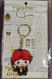Harry Potter Ron Chibi Character Rubber Keyring Keychain New