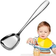 Stainless Steel Square Measuring Spoons,Stainless Comfortable Handle Sugar Spoon - Comfortable Grip Table Dry Or Liquid Dinner Food Spoon