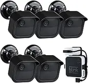 All New Blink Outdoor 4th & 3rd Gen Camera Mount Bracket,5 Pack Full Weather Proof Housing/Mount for Blink Outdoor Cameras Security System(Blink Camera not Included)