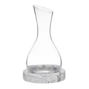 Davis & Waddell Nuvolo Marble Liquor/Whiskey/Scotch Decanter 30cm/1L Grey/Clear