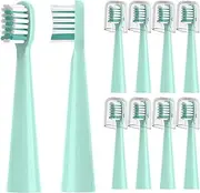 10PCS Toothbrush Replacement Head Compatible with Vekkia Kids Blue Dragon Electric Toothbrush, Soft and Comfortable for Children's Teeth and Gums