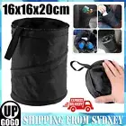 Auto Car Rubbish Bin Holder Foldable Pop-Up Waterproof Bag Waste Basket Portable