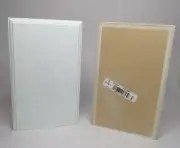 House Of Fara 6 X 4 X 1 Primed MDF Plinth Block SET OF 2