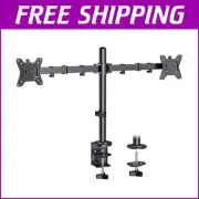Fully Articulating Dual Monitor Mount - Supports 13-34" Displays up to 26.5 lbs
