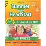 SUMMER LEARNING HEADSTART, GRADE 3 TO 4: FUN ACTIVITIES PLUS MATH, READING, AND LANGUAGE WORKBOOKS: BRIDGE TO SUCCESS WITH COMMON CORE ALIGNED RESOURC