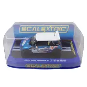 Slot Car SCALEXTRIC 1/32 C3528 BMW Mini Cooper S Lee Allen No.1 Carrera Revo TTS