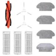 For (Mi Robot Vacuum-Mop Pro) Sweeping Vacuum Cleaner Washable Accessories Main Roll Side Brush Hep