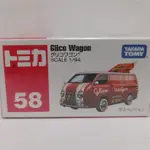 TOMICA NO 58 GLICO WAGON 微型老爺車 TAKARA TOMY 常規兒童玩具