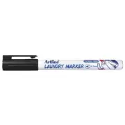 Artline 750 0.7mm Line Width Laundry/Linen/Clothing Bullet Nib Marker Black