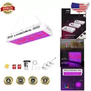 2000W Full Spectrum LED Grow Light with Veg & Bloom Switch - Hydroponic Solution