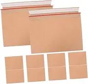 Gadpiparty Secure Cardboard Envelopes 25pc Photo Document Mailers Self Sealing Flaps for Shipping Archiving