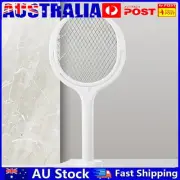 Rotating Head Fly Swatter Racket 5/6 in 1 with Telescopic Rod for Home Indoor AU