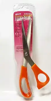 Allary #280 Ultra Sharp 9" Premium Scissors, Orange