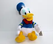 Disney Store Mickey Mouse & Friends Donald Duck Plush Embroidered Detail 16"