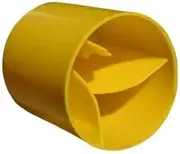 Safety Star Picket Caps - Round - Fencing Y Steel Post Cap 100 Pack