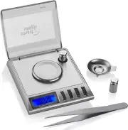 New GEM20-20g x 0.001 Grams, High Precision Digital Milligram Jewelry Scale...